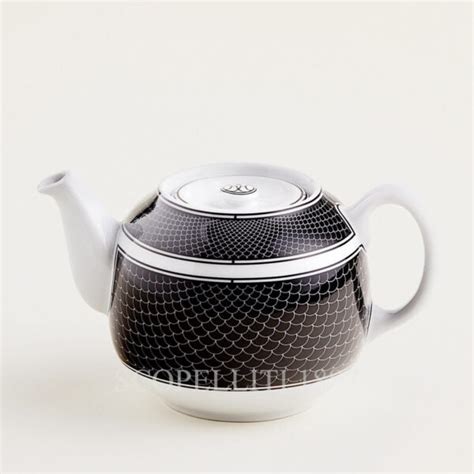 hermes h deco teapot|Hermes table plates for sale.